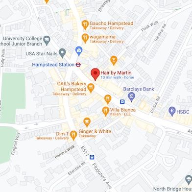 Google Maps - Hair by Martin